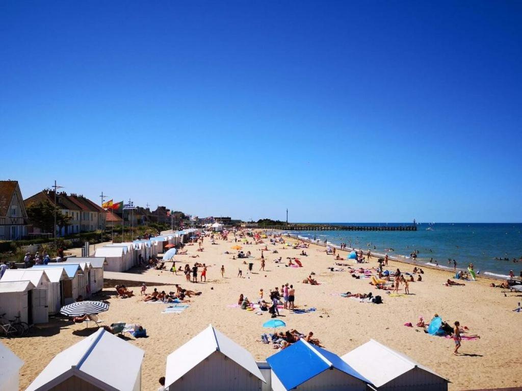 "O'Dbark" - Duplex 2 Etoiles - A 100M De La Plage Avec Jardin Courseulles-sur-Mer Exteriér fotografie